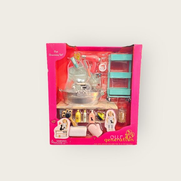 Our Generation Dog & Pet Grooming Salon Play Set (for 18 inch Dolls) - Picture 3 of 13